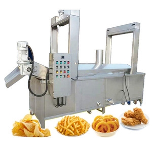 Macchina per Friggere Patatine Fritte e Cipolle in Acciaio Inox, Friggitrice per Pani Puri, Macchina per Impasto Fritto - Product Image 1