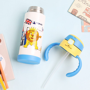 TOMIC Children's Insulated Water <b>Bottle</b> 350ml With Handle And <b>Straw</b> For School Use - Product Image 4