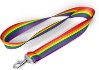 Lanière de drapeau de la fierté LGBTQIA, insigne bisexuel gay pour événement transgenre allié droit