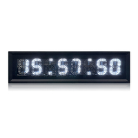 Produit personnalisé - Minuteur H:M:S - PCB intérieur - Affichage numérique LED à 7 segments - Horloge LED avec affichage de la date et de la température