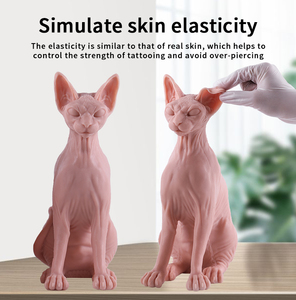 Accessorio Durevole per <span class=keywords><strong>Tatuaggi</strong></span>: Modello in Silicone a Forma <span class=keywords><strong>di</strong></span> <span class=keywords><strong>Gatto</strong></span> per Pratica <span class=keywords><strong>di</strong></span> Trucco Permanente, Ideale per Studi <span class=keywords><strong>di</strong></span> <span class=keywords><strong>Tatuaggi</strong></span> - Product Image 3