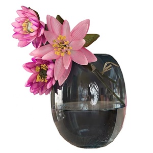 L237 MSH vendita calda <span class=keywords><strong>di</strong></span> alta qualità vero tocco fiori artificiali colorati fiori <span class=keywords><strong>di</strong></span> giglio d'acqua <span class=keywords><strong>di</strong></span> lusso per la decorazione domestica - Product Image 4