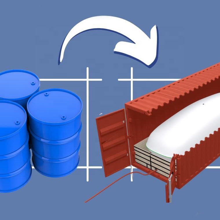 Контейнер Flexitank для транспортировки вина, масла, жидкости, пищевых продуктов, 24000 литра