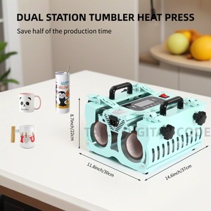 <span class=keywords><strong>2025</strong></span> mới nhất Tumbler nhiệt máy ép 2 Trạm nóng 11-30oz Mug Báo Chí Tumbler Báo Chí với kép Màn hình hiển thị độc lập - Product Image 5