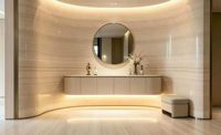 Dalle de dolomite veinée de bois blanc, marbre serpeggiante blanc naturel pour mur, sol et plan de travail