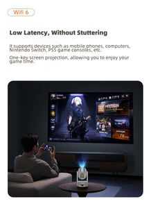 Projecteur <span class=keywords><strong>Full</strong></span> <span class=keywords><strong>HD</strong></span> natif Yinzam W30 Pro 1080P, projecteur vidéo domestique intelligent à batterie bon marché 300 Ansi Lux Laser avec projecteur automatique complet - Product Image 6