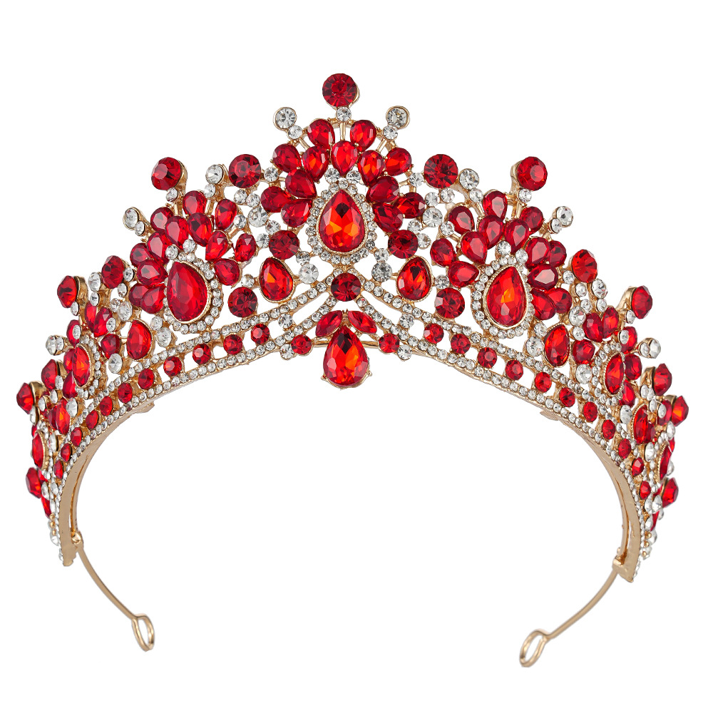 Or + cristal rouge