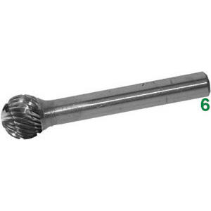 SCU 8050L 16 Solid <b>Carbide</b> Rotary <b>Burrs</b> - Product Image 1