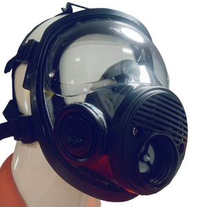 फैक्टरी डायरेक्ट फॉग डस्ट रेस्पिरेटरी प्रोटेक्शन फुल फेस मास्क फायर इस्तेमाल के लिए फेस मास्क गैस मास्क - Product Image 3