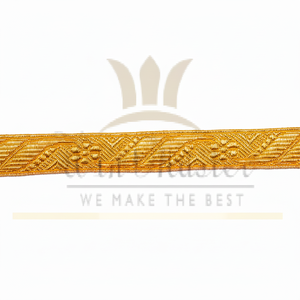 Dentelle de tresse décorative de haute qualité pour vêtements d'infanterie | Dentelle de tresse uniforme de cérémonie - Product Image 1