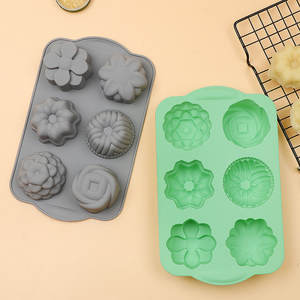 Moule à gâteau en silicone pour le bricolage, moule à dessert, accessoires de pâtisserie, <span class=keywords><strong>mousse</strong></span> en silicone, moule à savon et bougie - Product Image 2