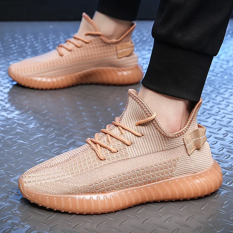 2022 Hot sale Men sneakers Yeezy 350 V2 casual trendy flying woven couple high quality running sports walking style shoes