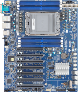 Placa base para servidor con procesador Intel Xeon MU72 SU0 de un solo socket, 2 conectores SlimSAS 4i con interfaz SATA, 8 DIMMs - Product Image 4
