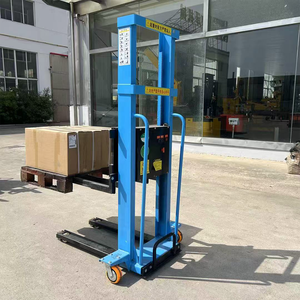 500kg 1.3 Meters Electric Self <strong>Loading</strong> Lifting Pallet Stacker to Load <strong>and</strong> <strong>Unload</strong> - Product Image 4