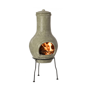 Jardin Chiminea Extérieur Cheminée En <span class=keywords><strong>Terre</strong></span> <span class=keywords><strong>Cuite</strong></span> Fait Main Personnalisé Argile Chiminea - Product Image 1