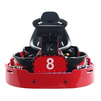 Kart de Course XL Sensationnel K2 du Fabricant d'Usine avec Batterie pour Enfants – Voiture Tamponneuse pour Parc d'Attractions Intérieur et Extérieur