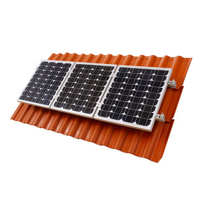 Personnalisé fait toit panneau solaire supports de montage en aluminium - Product Image 1