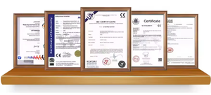 Pantalones de mezclilla acampanados con roturas, impermeables, de tiro medio, con lavado desgastado, estilo casual para <span class=keywords><strong>mujer</strong></span> - Product Image 6