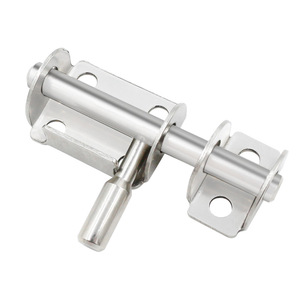 Loquet de porte en acier inoxydable brossé Suzhou Science Popularization avec poignée pour la sécurité des portes en bois - Product Image 3