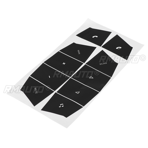 <b>Car</b> Steering Wheel Button Repair <b>Decals</b> Stickers for Porsche Cayenne 2003 2004 2005 2006 Automotive Interior Stickers - Product Image 3