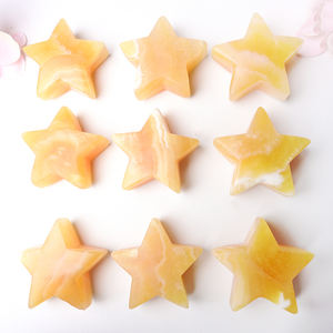 Cristal de Calcita Amarilla Pulido de Alta Calidad, Estilo Bohemio, 5.4cm 75g, Recuerdo, Regalo, Venta al Por Mayor - Product Image 2