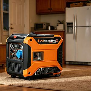 Générateur ultra silencieux de 6,5 kW, portable, 6500 W, à essence, pour le camping, la maison, la secours d'urgence, T6500W, design léger - Product Image 3