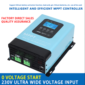 Controlador Azul NIKONG 230V 120A para Carga de Paneles Solares, <span class=keywords><strong>Regulador</strong></span> de Carga Solar <span class=keywords><strong>MPPT</strong></span> con Pantalla LCD - Product Image 6
