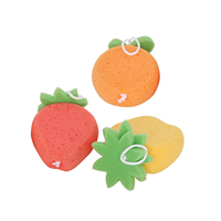 Éponges de bain créatives personnalisées en forme de fruits, différents styles, éponge de bain en forme de fruit pour enfants, design pastèque