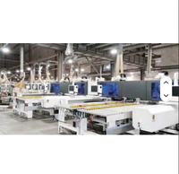 Solution intelligente de perçage six faces CNC à 8 canaux Huahua Popular 4 Set pour ligne de production de meubles