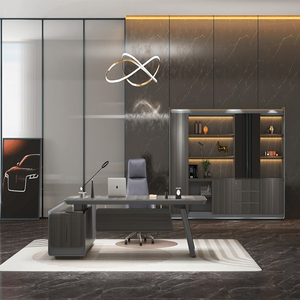 Cuofei — bureau de chef de bureau moderne avec tiroirs, couleur en <span class=keywords><strong>bois</strong></span>, <span class=keywords><strong>peinture</strong></span> environnementale de luxe, vente directe depuis l'usine, chine - Product Image 5