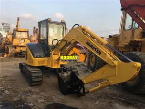 Miniexcavadora Komatsu Pc55/Pc55mr-2 Usada con Certificación CE, Modelo 2018, 5.5 Toneladas, con Bandas de Goma - Product Image 1