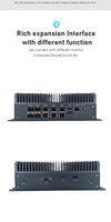 Routeur pare-feu Intel C3958 16 cœurs 16 threads 6 ports LAN 2,5 G 4 ports SFP+ 10 G sans ventilateur pour pfSense OpenSense OpenWrt