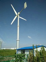 Système d'éolienne domestique CE MPPT à prix avantageux pour la production d'électricité / 48V 96V 220V 2000W 2KW 3KW 5KW Petite éolienne