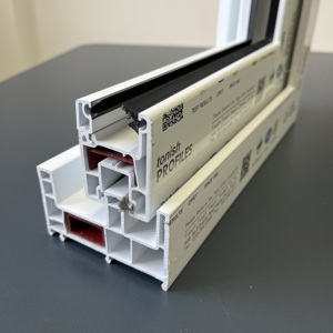 Đức Công nghệ giá danh sách nhựa Châu Âu Mỹ phong cách PVC hồ sơ Con lăn màn trập hồ sơ PVC cửa sổ hồ sơ - Product Image 1