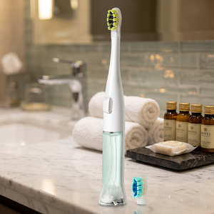 Cepillo de Dientes Eléctrico Sónico Personalizado con Bomba Incorporada para Enjuague Bucal, Blanqueamiento Dental, Resistente al Agua IPX5, Cerdas Suaves, 30 Días - Product Image 3