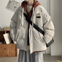 Veste en duvet réversible pour homme personnalisée, durable, luxueuse, légère et chaude, nouvelle veste épaisse pour l'hiver