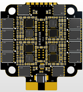 ESC คุณภาพสูง MAD AM32 50A 3-12S 4in1 น้ำหนักเบา ควบคุมความเร็วอิเล็กทรอนิกส์ สำหรับโดรน FPV - Product Image 4