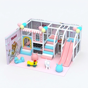 Juegos Infantiles para Interiores en Centros Comerciales y Parques de Diversiones, con Zona de Juegos Suave y Función de Escalada, Temática de Dulces - Product Image 1