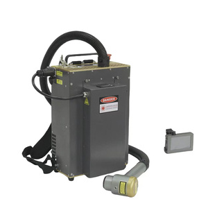 Pulitore <span class=keywords><strong>Laser</strong></span> Portatile a Zaino con Impulsi Manuali per Rimuovere Ruggine, Olio, Graffiti e Vernici su Vetro e Legno - Product Image 4