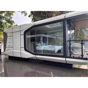 บ้านแคปซูลอัจฉริยะสมัยใหม่ปี 2025 บ้านเคลื่อนที่สำเร็จรูปพร้อมวัสดุเหล็กและวัสดุแซนด์วิช - Product Image 2