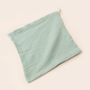 Morbido Asciugamano con Cappuccio per Neonati, Forma Quadrata, Lavabile, in Cotone Naturale, Panni in Mussola per Bambini, Uso Domestico e Camera da Letto - Product Image 1