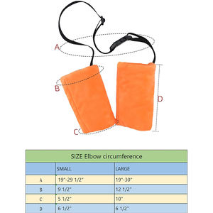 Protector de codo <span class=keywords><strong>para</strong></span> <span class=keywords><strong>perros</strong></span>, Mangas de codo de lana con almohadilla de algodón <span class=keywords><strong>para</strong></span> lesiones articulares de corvejón, rehabilitación de mascotas, Mangas de soporte <span class=keywords><strong>para</strong></span> piernas de rodilla - Product Image 5