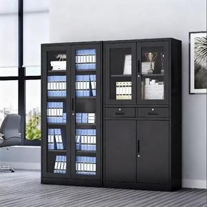 Tủ hồ sơ văn phòng kim loại có cửa kính, Tủ thiết kế có thể khóa 2 cửa với kệ có thể điều chỉnh cho văn phòng gia đình & không gian làm việc - Product Image 5