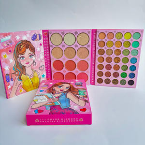 Paleta de Sombras de Ojos de 117 Colores, Estuche de Maquillaje al por Mayor, Set de Maquillaje con Brillo, <span class=keywords><strong>Libro</strong></span> de Maquillaje Profesional para Chicas - Product Image 2