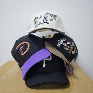 Nuevas Gorras de Béisbol de Alta Calidad, de 5 Paneles, con Visera Plana, Unisex, Ajustables, Personalizadas, con Cierre a Presión, con Letras Comunes Personalizadas, para Baloncesto - Product Image 1