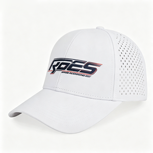 OEM 5-Panel <b>Waterproof</b> Flat Brim Sports <b>Caps</b> with Custom Embroidery - Product Image 3