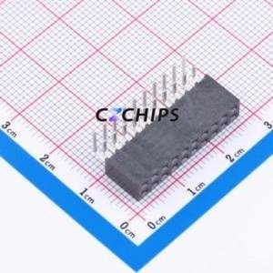 SSW-110-02-S-D-RA Pin Socket Bent Lead Through Hole,P=2.54mm Connector 2.54mm 2.54mm Right Angle Insert Double Row - Product Image 1