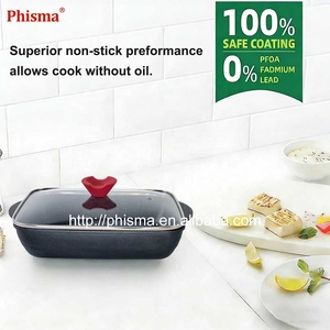 Juego de Utensilios de Cocina de 14 Piezas de <span class=keywords><strong>Aluminio</strong></span> <span class=keywords><strong>Fundido</strong></span> de Alta Calidad, Antiadherente, con Fondo de Inducción, No Tóxico, con Tapa de Vidrio y Silicona, Directo de Fábrica - Product Image 4