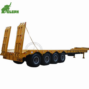 Remorque surbaissée 5 essieux 100-120 tonnes, neuve et <span class=keywords><strong>d</strong></span>'<span class=keywords><strong>occasion</strong></span>, avec col <span class=keywords><strong>de</strong></span> cygne, semi-remorque à plateau bas - Product Image 4