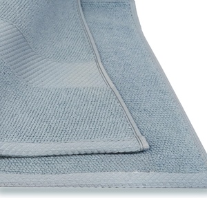 Vente flash - Serviettes de bain d'hôtel en coton 100% écologique, tissées, couleur unie, blanches, de luxe, 70x140cm - Product Image 3
